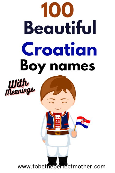 croatian male names|croatian boy names and meanings.